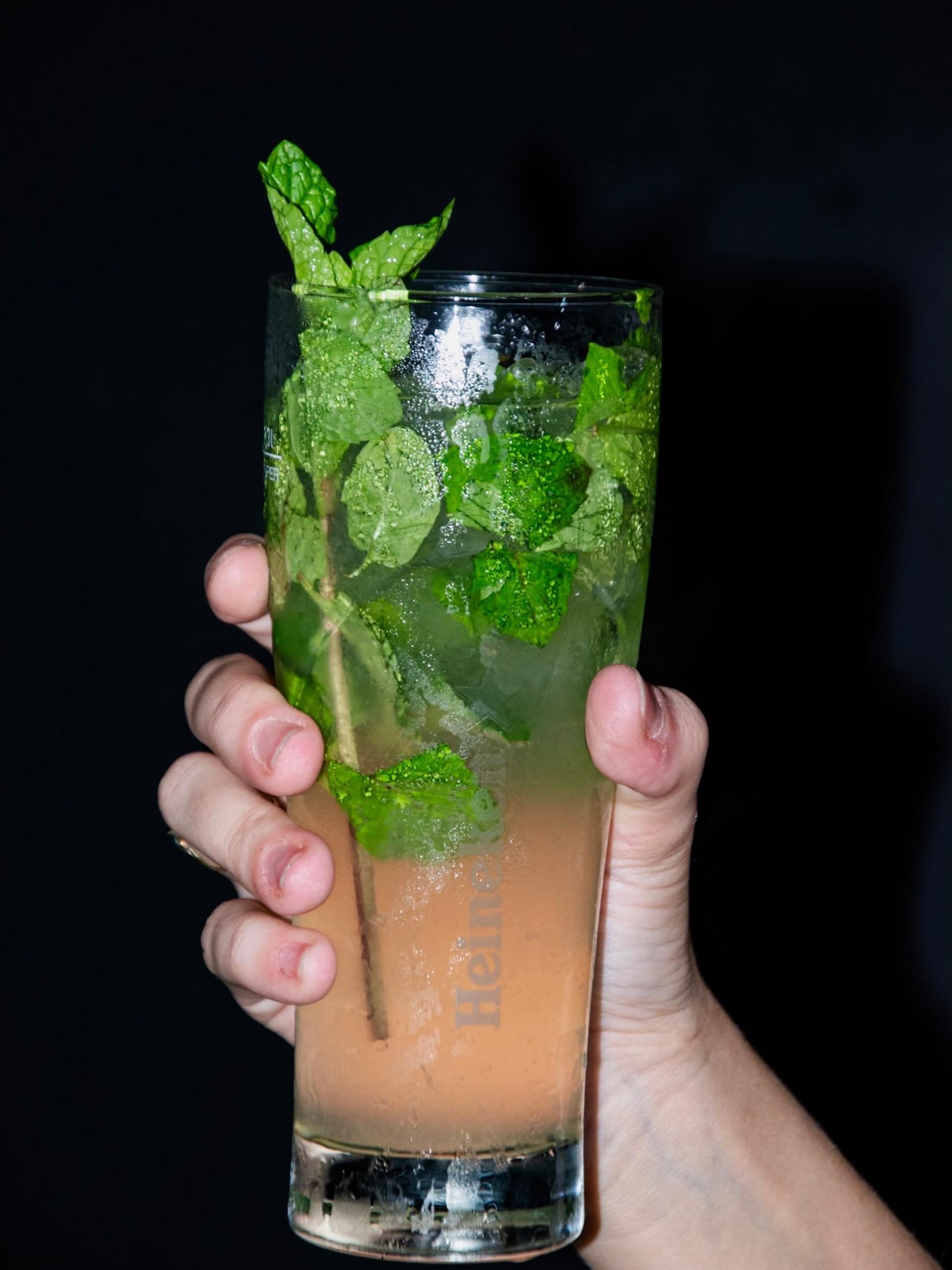 Mojito fresh com hortelã e limão